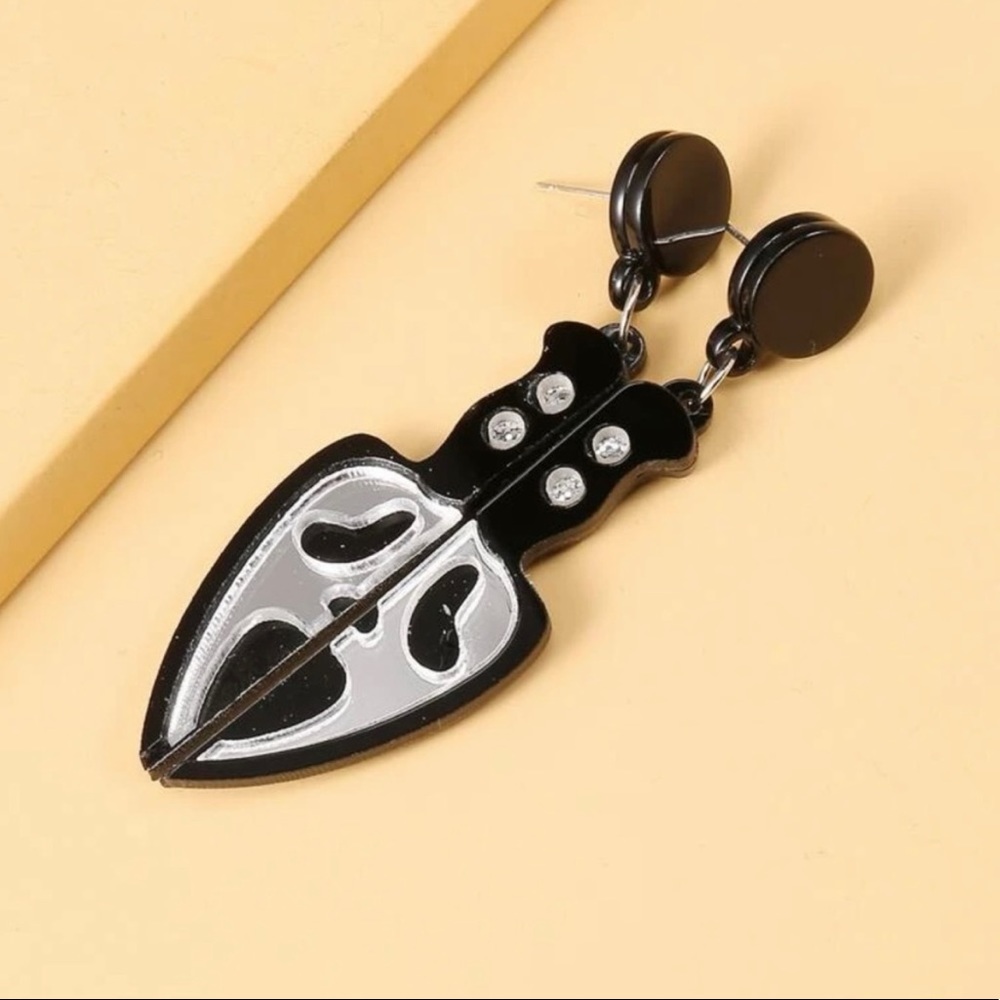 Ghost face  Scream Earrings